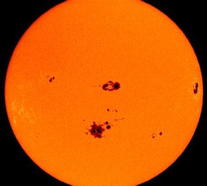 Are there any sunspots right now?