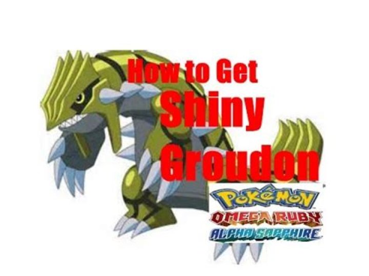 Can you get shiny groudon in Oras?