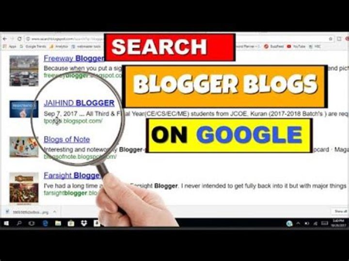 Can you search blogs on Blogger?