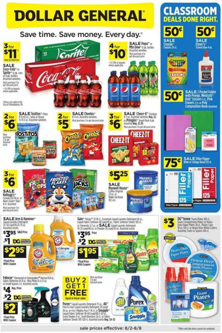 Do Dollar General take printable coupons?