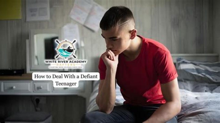 How do you deal with a defiant and disrespectful teenager?