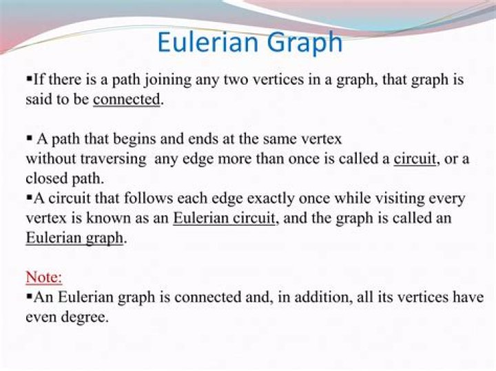 How do you show a graph is Eulerian?