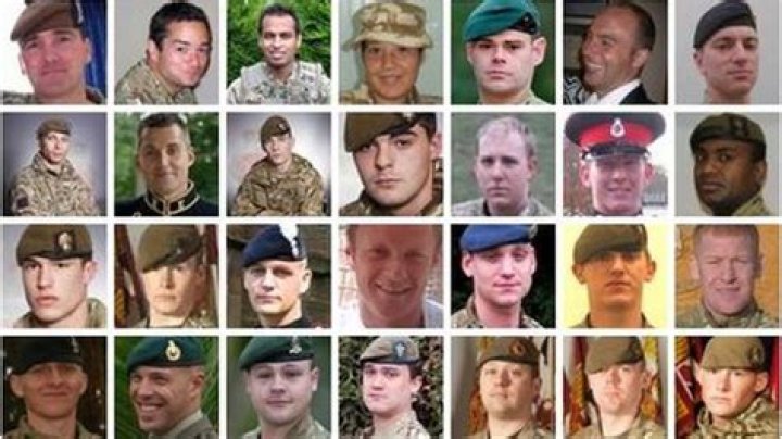 How many UK soldiers died in the Afghanistan war?