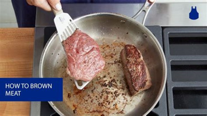 Should you brown meat before slow cooking?