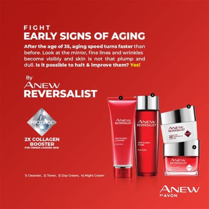 What age is Avon Anew Reversalist for?