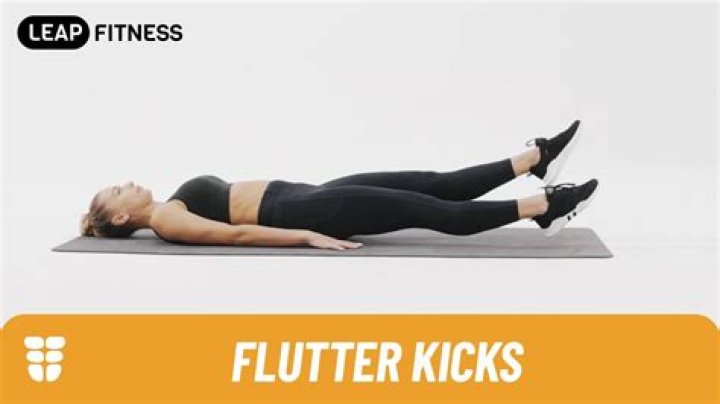 What are flutter kicks good for?