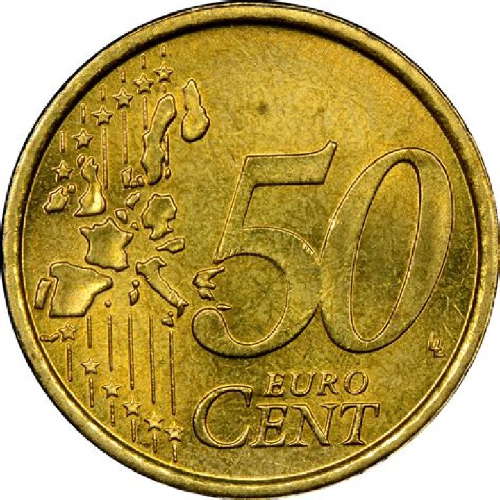 What is a 50 euro cent worth?