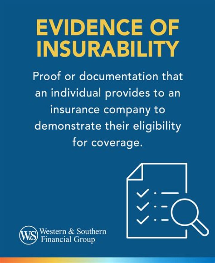 What is evidence of insurability securian?