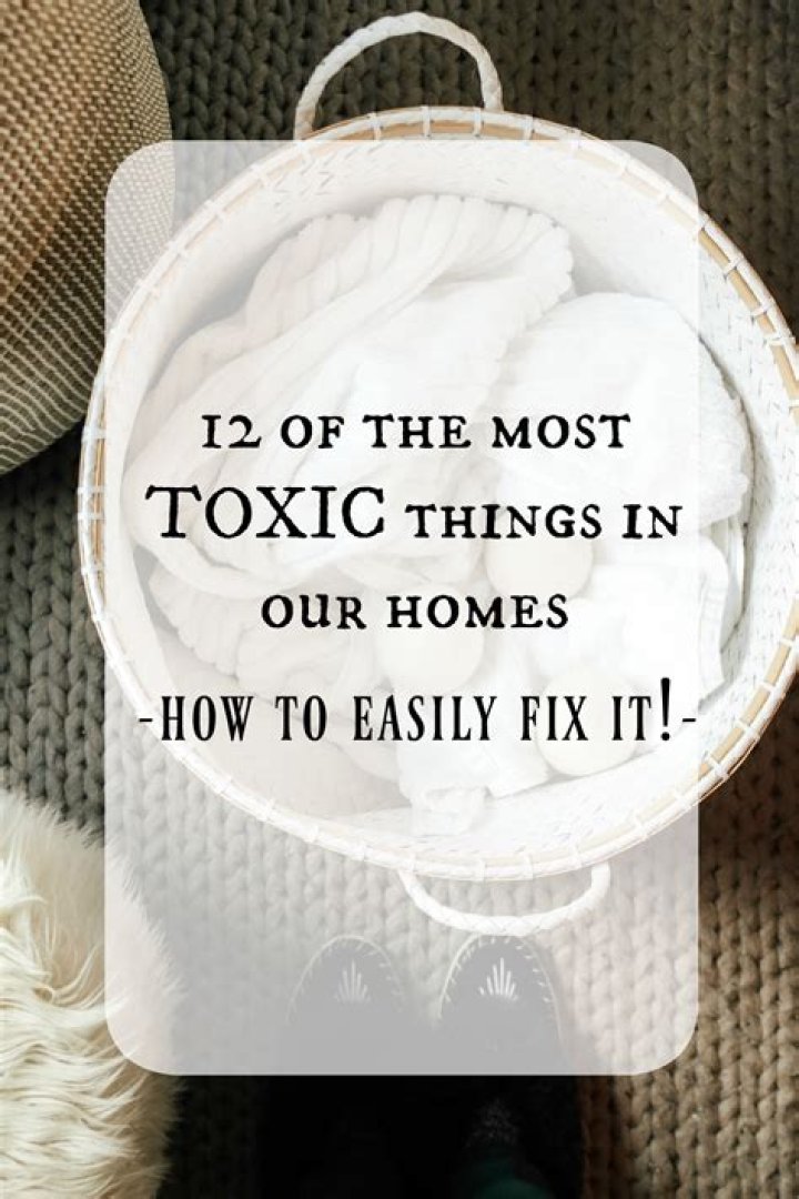 What is the most toxic thing in your house?
