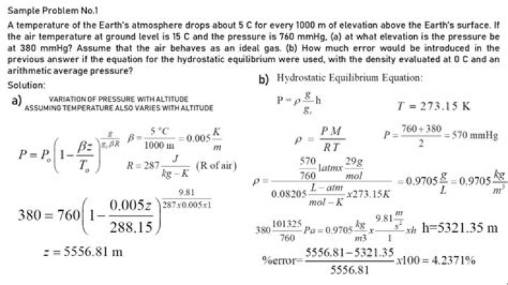 What should barometric pressure be at idle?