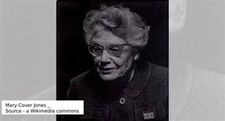 What was Mary Cover Jones theory?