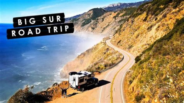 Where can I Van Camp on the California coast?