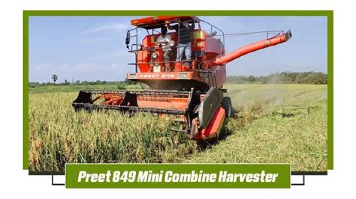 Which is the best combine harvester in India?
