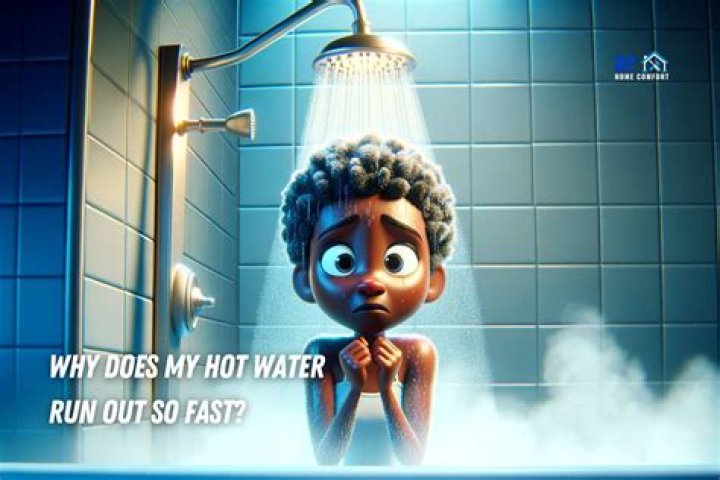 Why does my hot water trickle out?