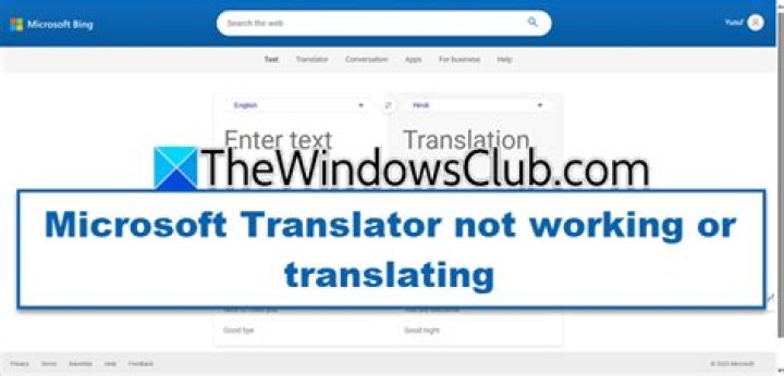 Why the translator is not working?